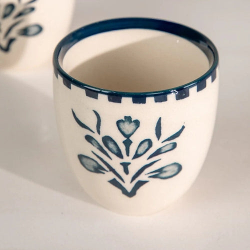 Montane Ceramic Kulhar (Set Of 2) 3x3x3 Inches