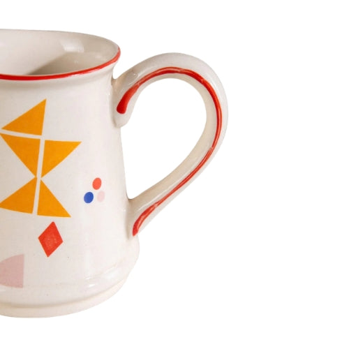 Circle Of Joyee Ceramic Milk Jug 4x3.5x5 Inches