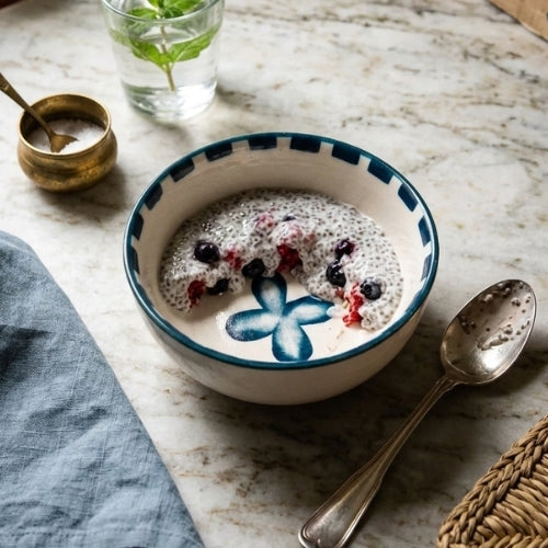 Montane Ceramic Katori (Set Of 2) 4x4x2 Inches