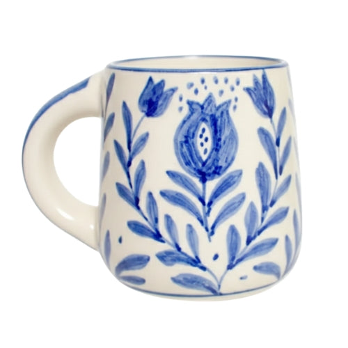 Blue Anaar Coffee Mug- , 3.5 X 3 Inches (Set of4)