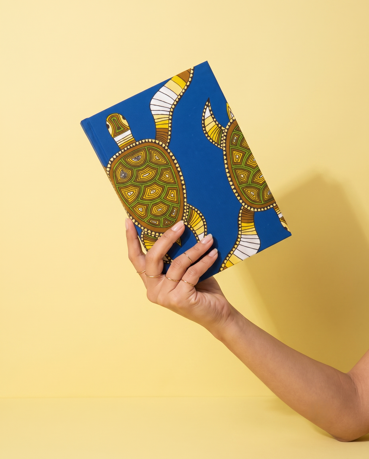 Blue Turtle Sustainable Diary Journal Notebook | A5 Unruled | Set of 2