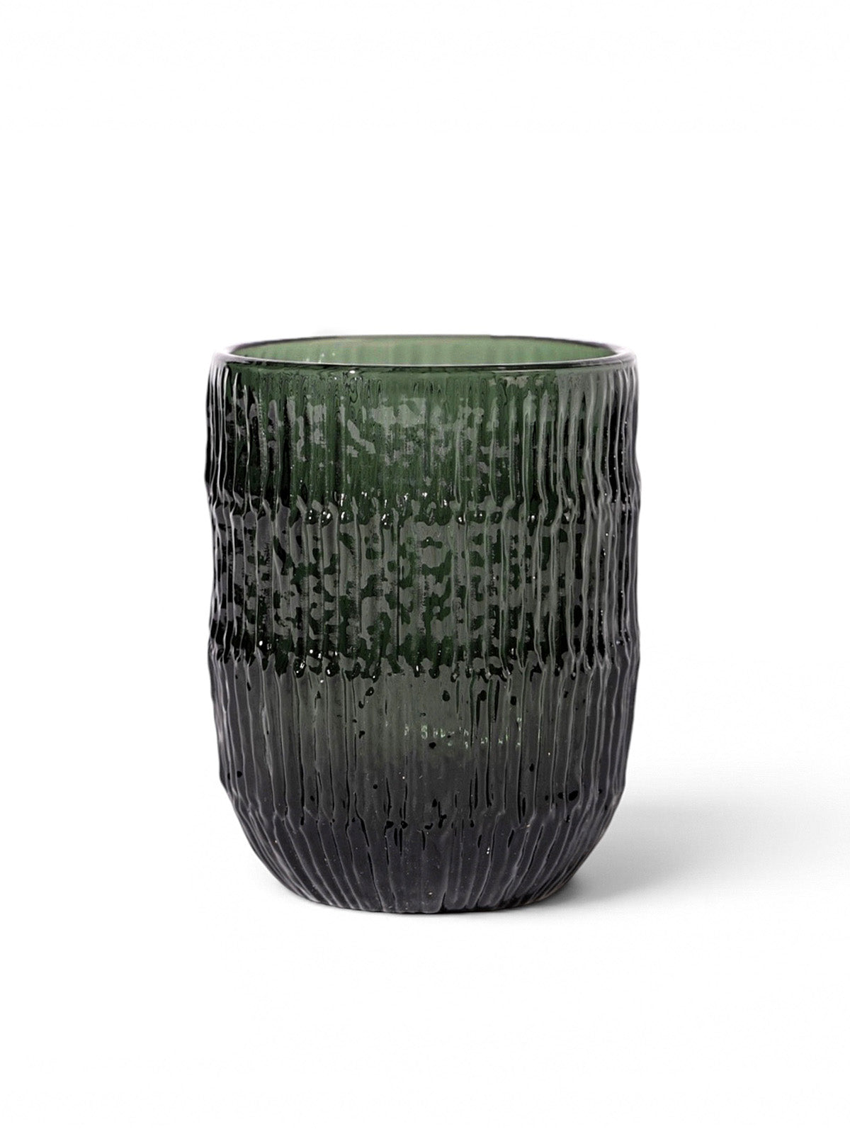 Textured Drinking Glass | Handcrafted | Set of 4