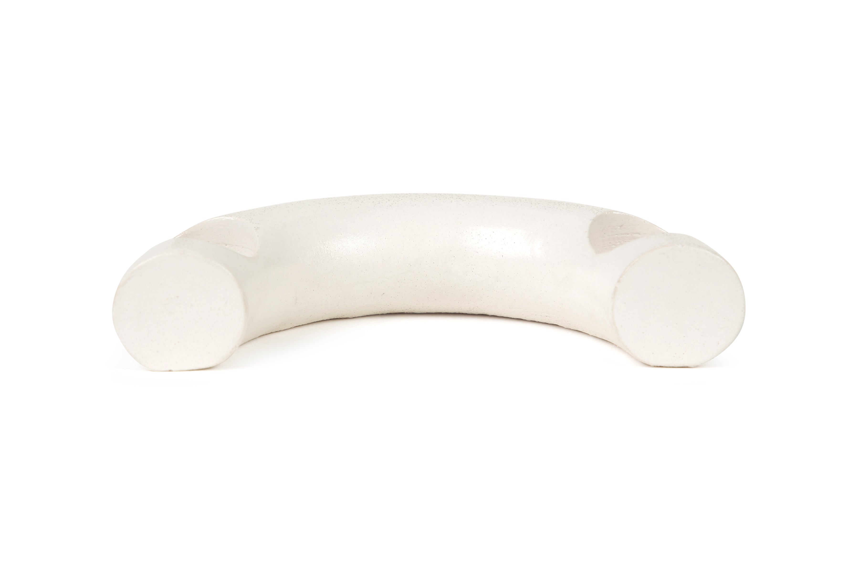 Nordic Style C Shaped Concrete Candle holder- Ivory