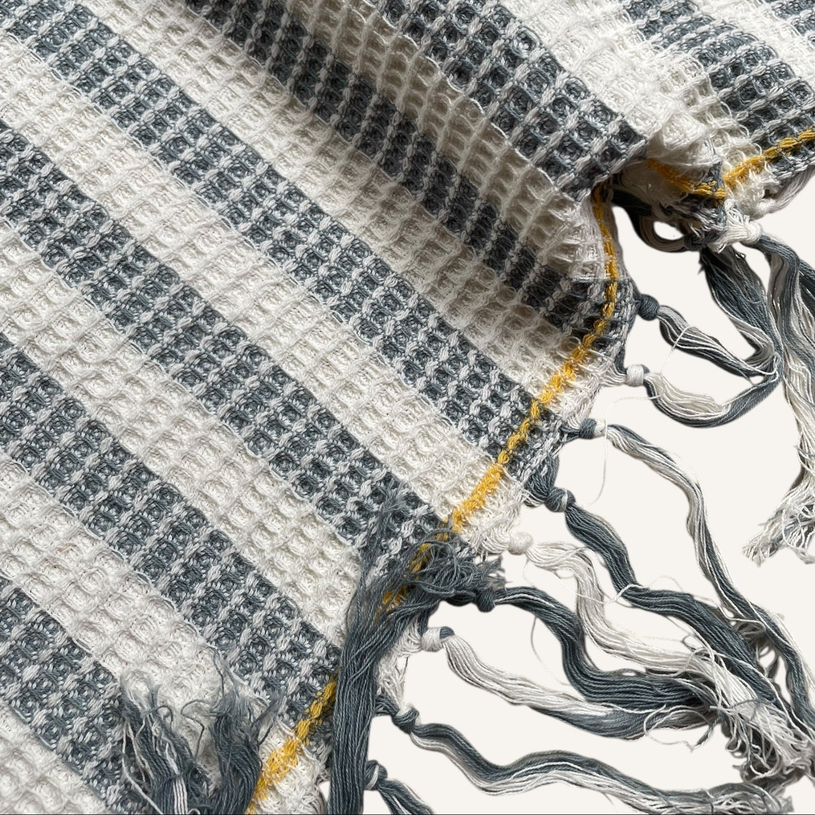 Handloom Cotton Dry Lines Bath Towel 30x60 Inches