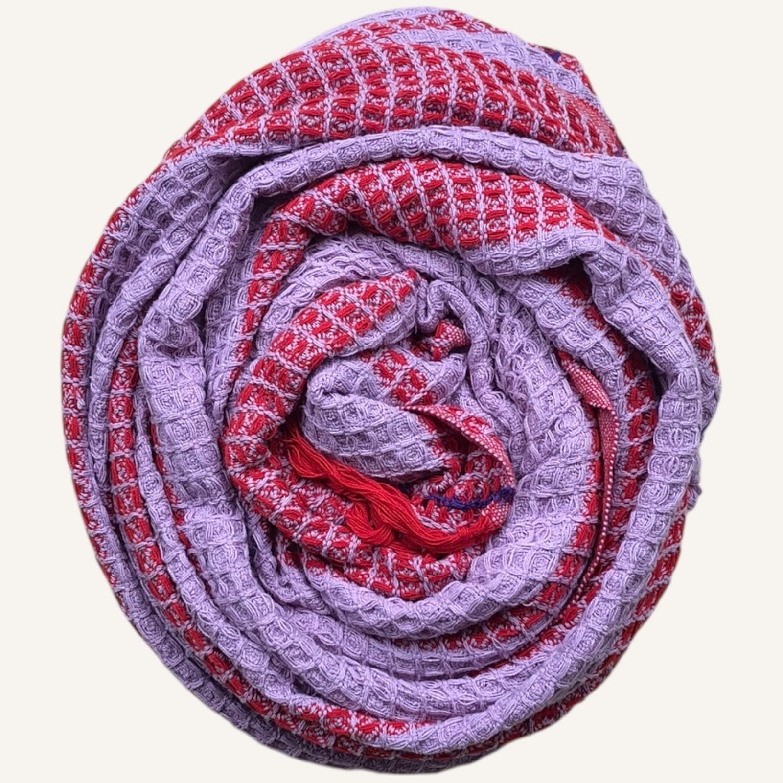 Handloom Cotton Foam & Feather Bath Towel 30x60 Inches