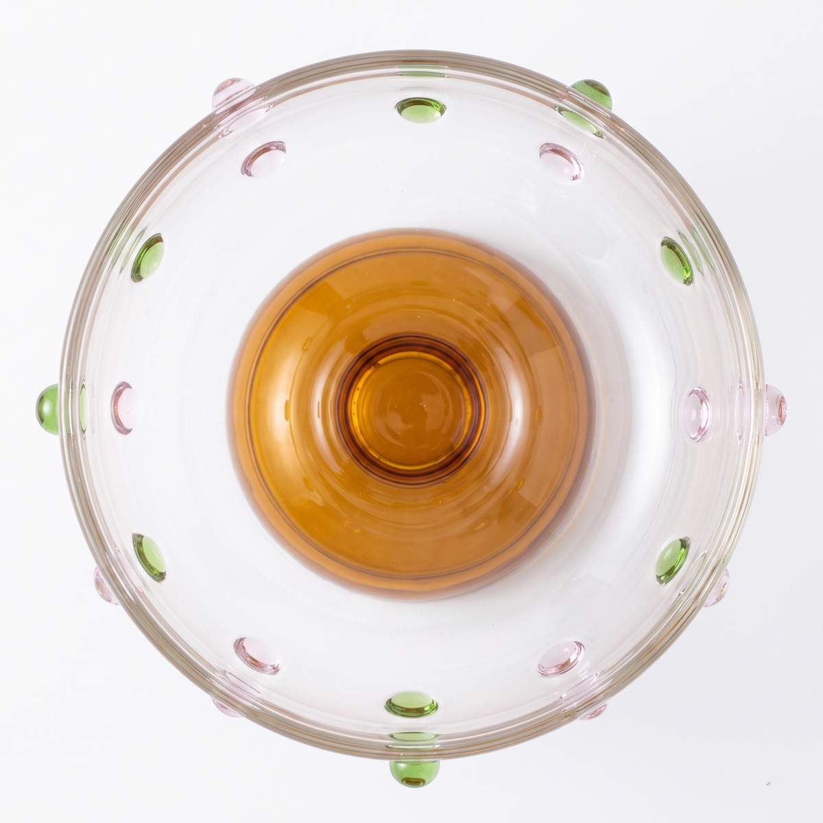 Dessert Glass & Spoon Duo Set | Handblown Borosilicate Glass