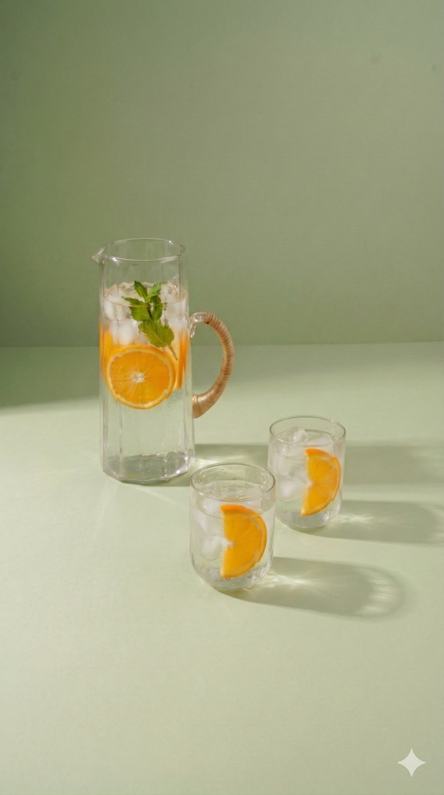 Hammered water pitcher, Natural -6.25 x 9.5 Inches