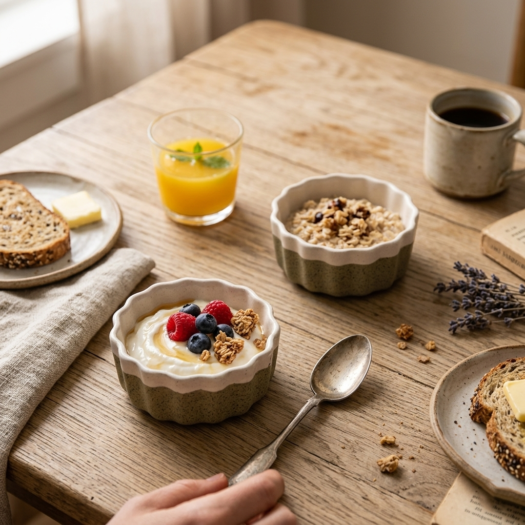 Studio Naturals Herb Green Ramekin (Set Of 2) 3.7x3.7x1.5 Inches