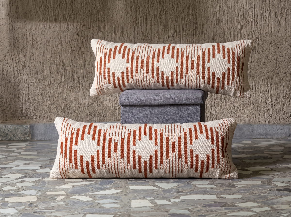 Terra Diamond Lumbar Pillow inch | Without Filler