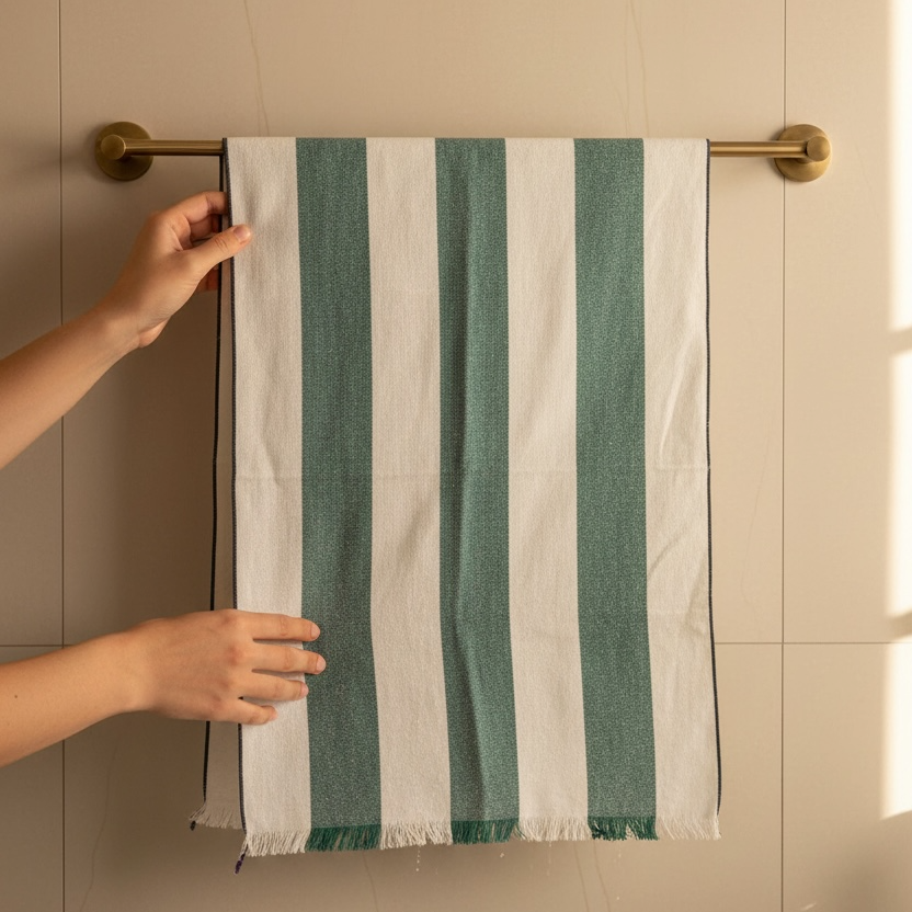 Handloom Cotton Palm Pal Hand Towel 18x26 Inches