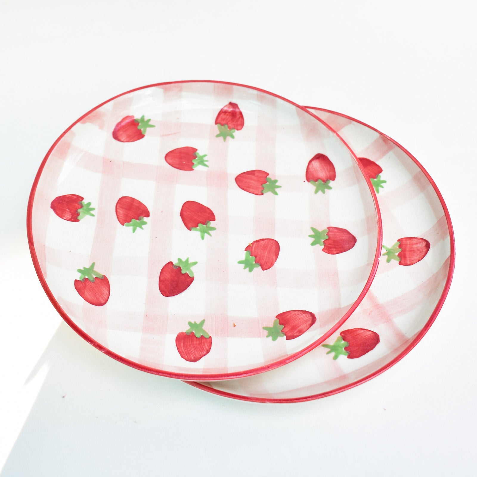 Dessert Plate - Strawberry Shortcake, 7 Inches (Set of 2)