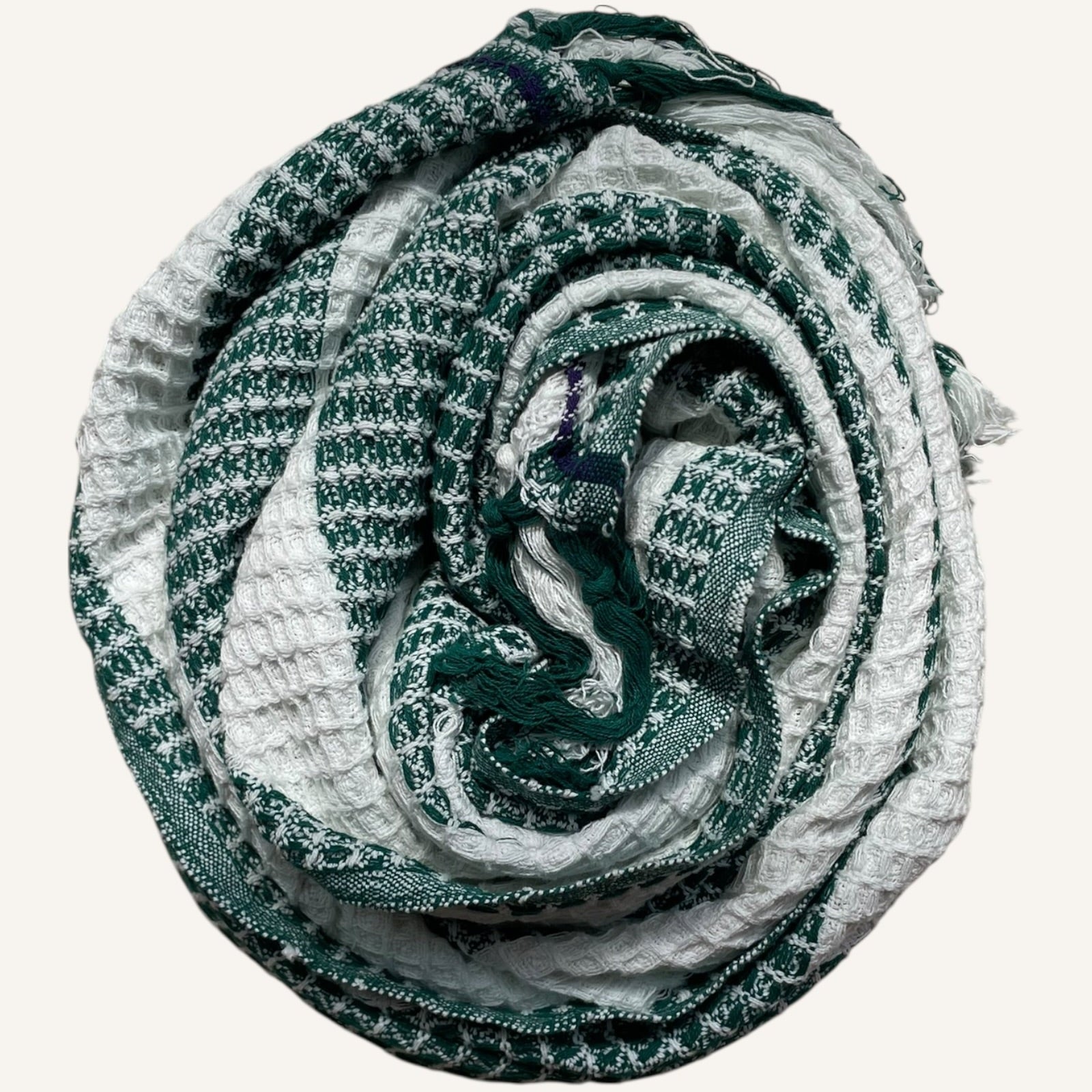 Handloom Cotton Shore Snuggle Bath Towel - 30x60 Inches (Set of 2)