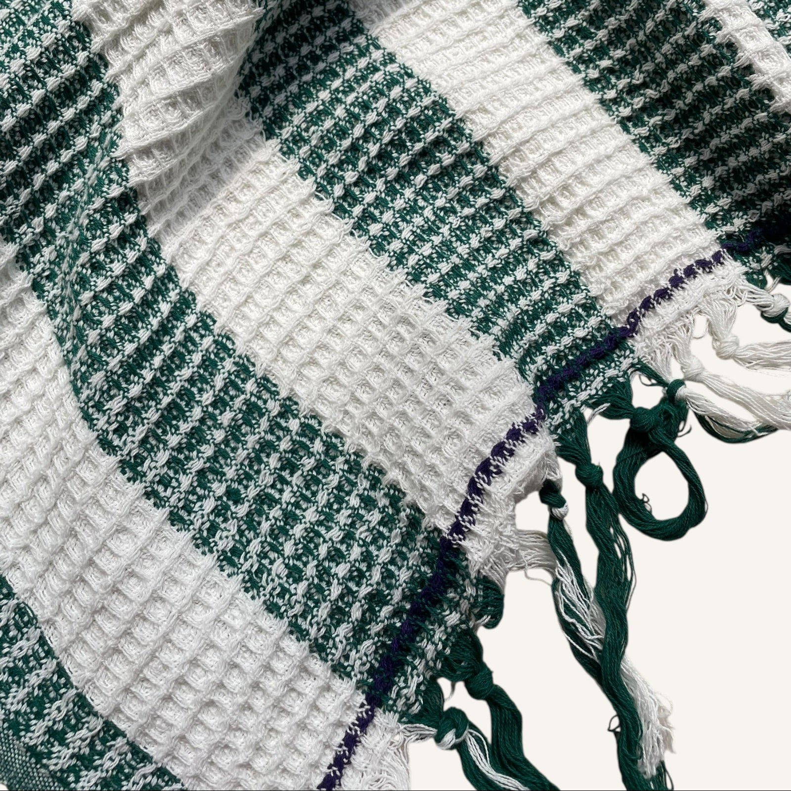 Handloom Cotton Shore Snuggle Bath Towel - 30x60 Inches (Set of 2)