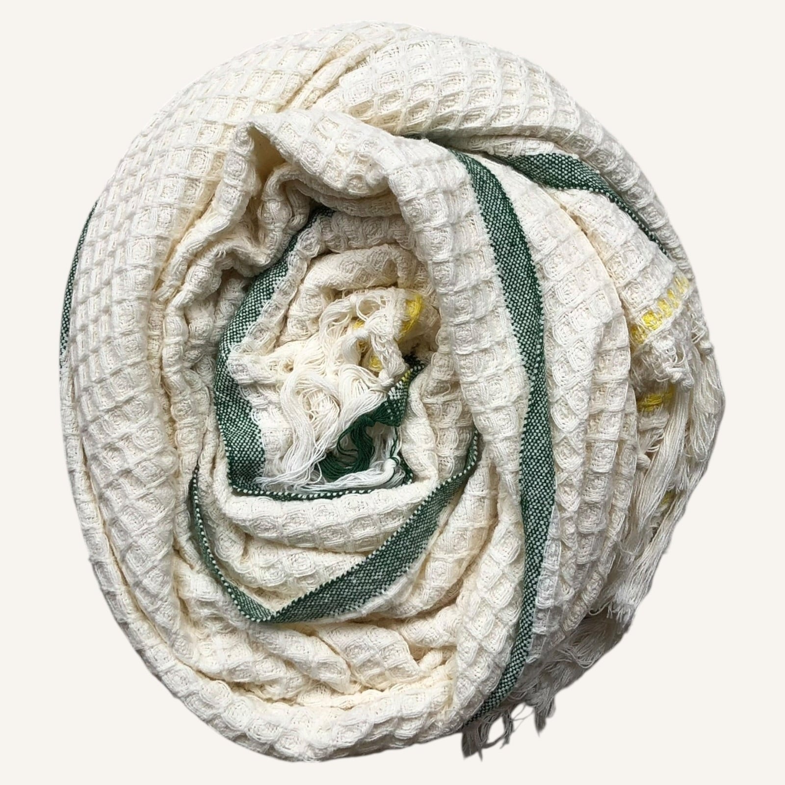 Handloom Cotton Tidal Hug Bath Towel 30x60 Inches