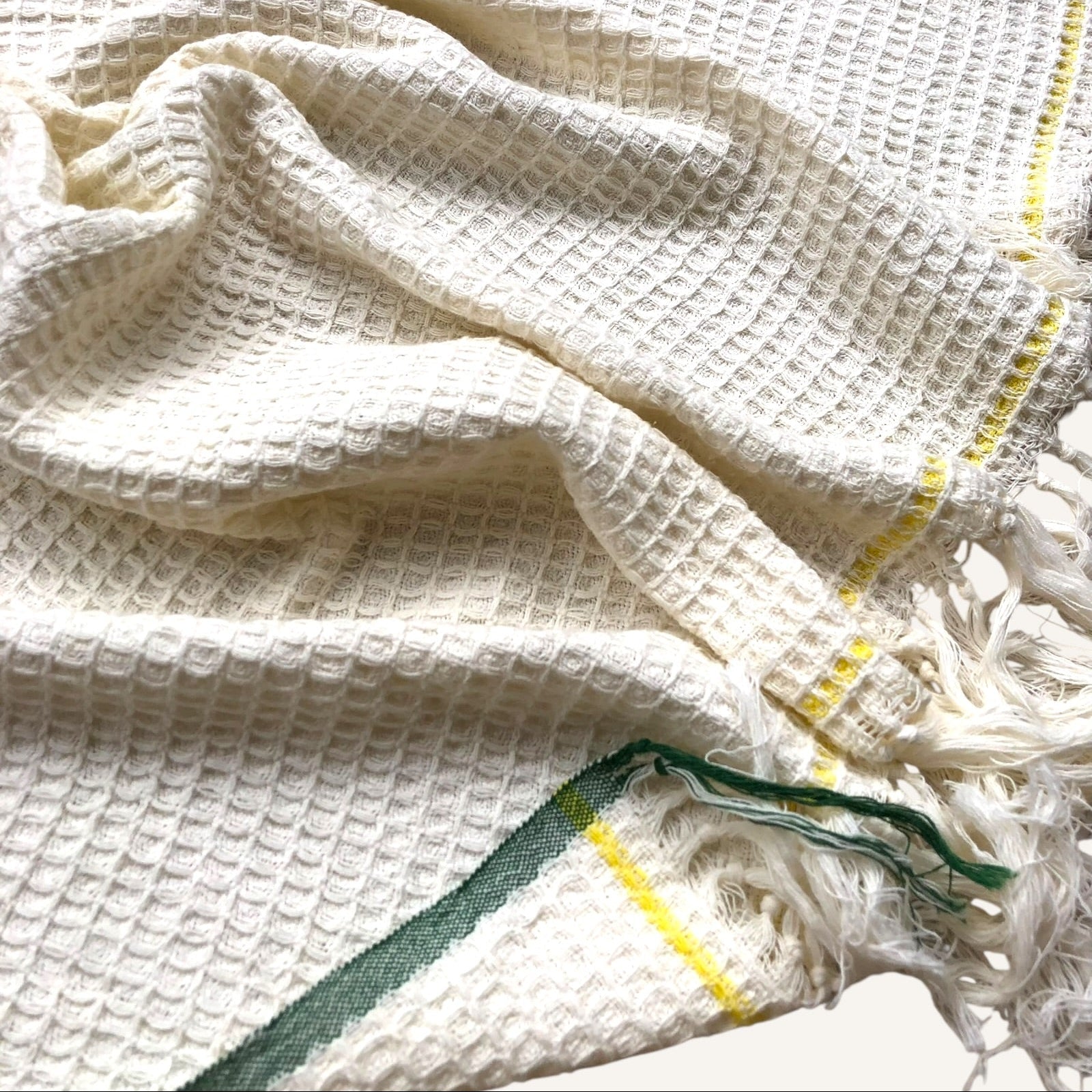 Handloom Cotton Tidal Hug Bath Towel 30x60 Inches