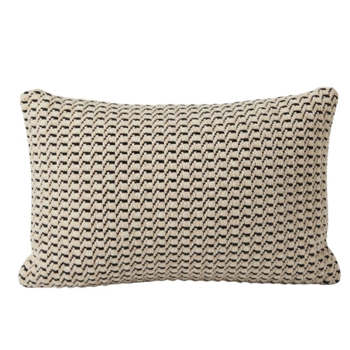 Braided Oblong Cushion Cover - 12 x 20 Inches