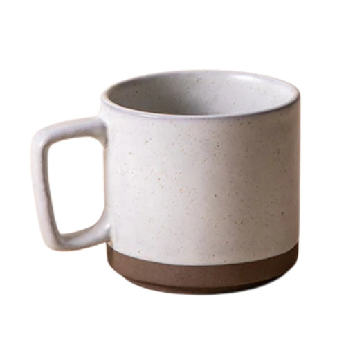 Everyday Mug - Ivory , 3.5 x 3.5 Inches (Set of 4)