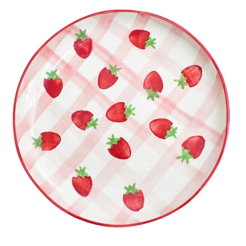 Dessert Plate - Strawberry Shortcake, 7 Inches (Set of 2)