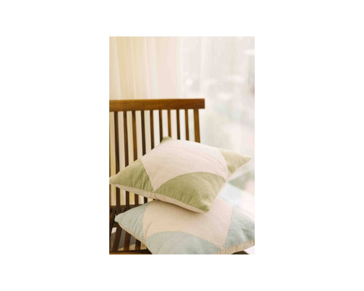 Diamond Accent Pillow, Sage inch | CUSHION COVER ONLY