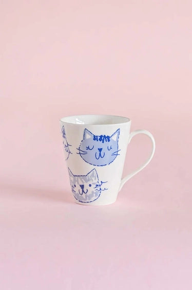 Kitten Coffee Mug, 5.11 x 3.5 x 4.3 Inches (SET OF 4)