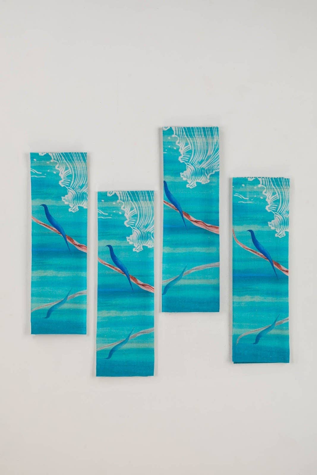 Teal Pica Pica Napkin, Set of 4 | Cotton Flex | 16x16 In - Casa Amarosa