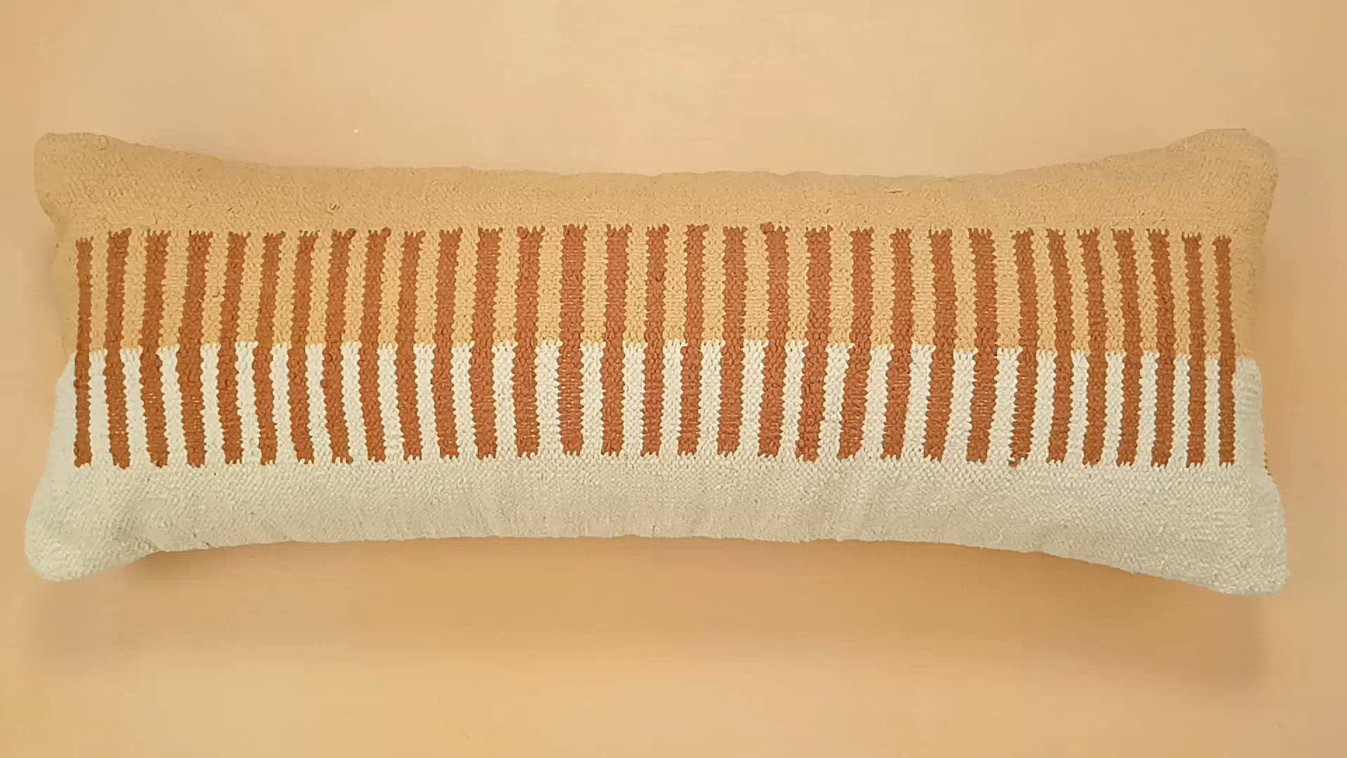 tensira - small lumbar pillow - cafe stripe — hedgerow